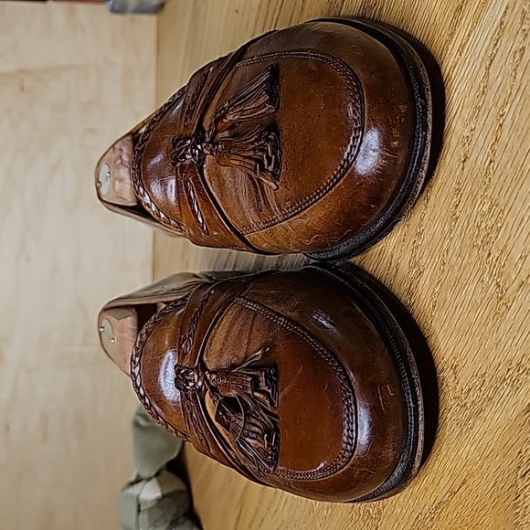 Johnston & Murphy Cellini collection Leather Loafers in size 10. *SHOW STOPPERS* main image 5